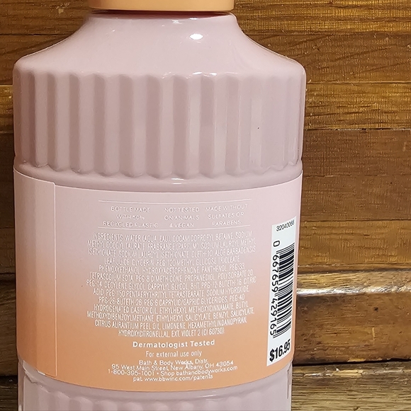 Bath & Body Works Fresh Musk Body Wash - Soft Pink - Picture 3 of 3
